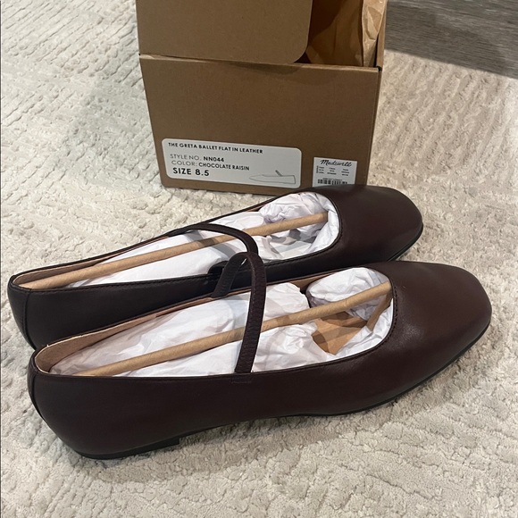 NWT Madewell Greta Ballet Flats! - Picture 3 of 3